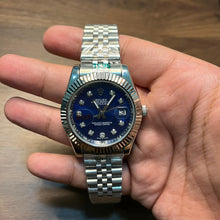 Load image into Gallery viewer, Datejust Blue Diamond Dial Watch
