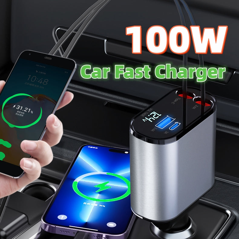 Retractable Car Charger