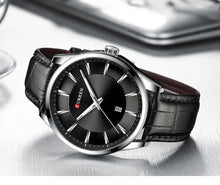 Load image into Gallery viewer, CURREN New Quartz Watches for Men Leather Strap Male Wristwatch
