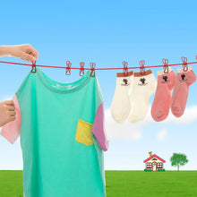 Load image into Gallery viewer, Portable Clothesline for Backyard

