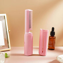 Load image into Gallery viewer, RechargeGlow - New Rechargeable Cordless Hair Straightener Brush
