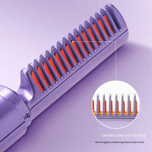 Load image into Gallery viewer, RechargeGlow - New Rechargeable Cordless Hair Straightener Brush
