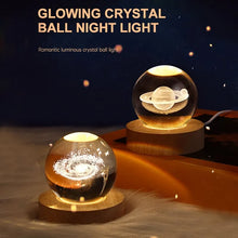 Load image into Gallery viewer, 3D Crystal Ball Night Light
