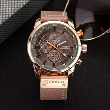 Load image into Gallery viewer, CURREN Brand Watch Men Leather Sports
